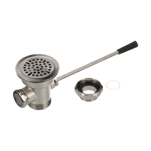 Standard Keil Waste Drain - 3Sink Opening, Lever For - Part No 1715-1020-1000 - 1715-1020-1000