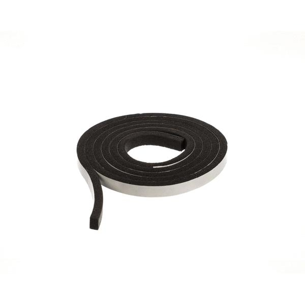 Giles Gasket, 3/8 X 1/4 X 54-Ft, Foam Tape, Blk - 46708