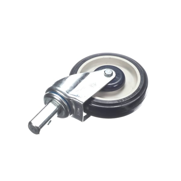 Winholt Equipment Caster with Wheel, Polyurethane Wheel, , 5 x 1-1/4in, SWSTM - 757W