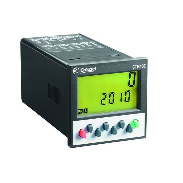 Contador preestablecido Crouzet 48 x 48 CTR48E 1 Pr Bl 230 VAC - 87629114