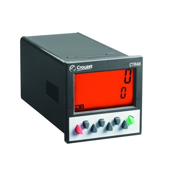 Contador preestablecido Crouzet 48 x 48 CTR48 1 Pr BL 10-30 VDC - 87621111