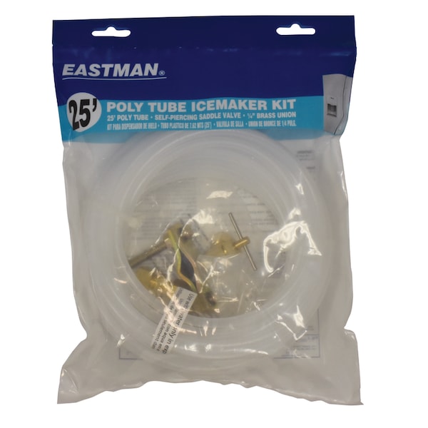 Keeney Mfg Eastman 1/4 in. Compression X 1/4 in. D Compression 25 ft. Plastic Installation Kit - 48362