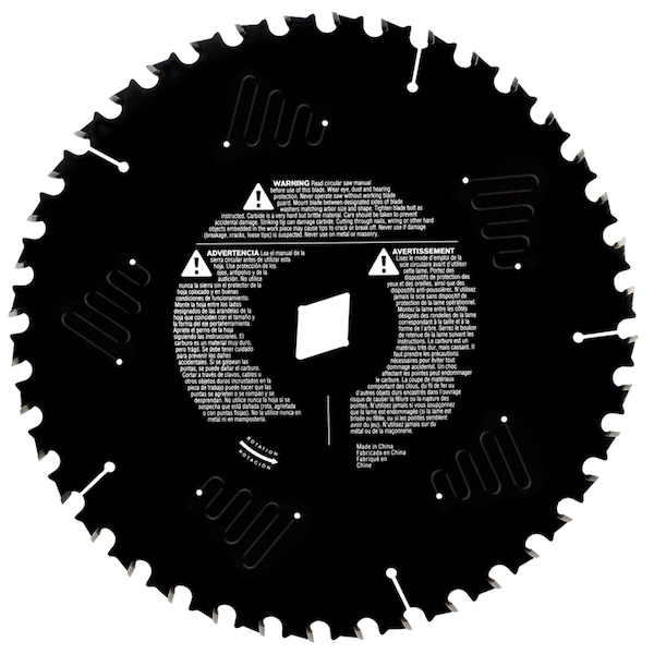 Skil SKIL 10-1/4 in. D X 13/16 in. Carbide Tipped Circular Saw Blade 40 teeth 1 pc - 76240