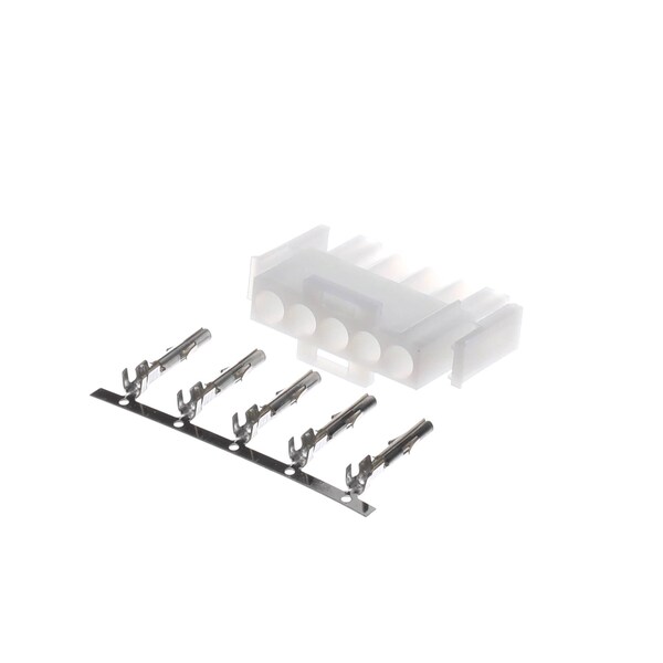 Moffat Plug with Pins, Female, 5 Pin, Molex - M242320
