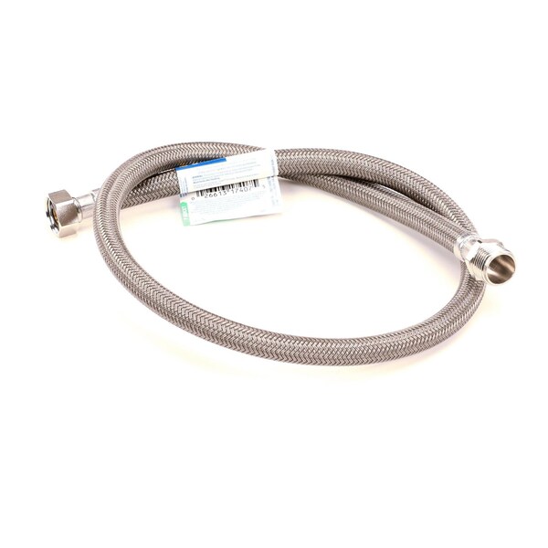 T&S Brass Braided Flex Hose, 1/2 Npsm Female X 1/2 Npt Mal - 013121-45