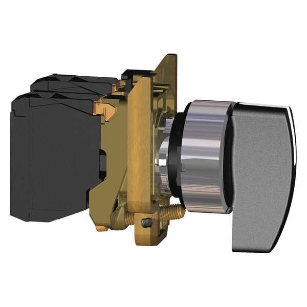 Schneider Electric Interruptor Selector No Iluminado, Metálico, IP 65 - XB4BJ21