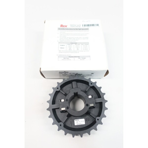 Rexnord Ns881-25T-1-5/8-1Kw-1Ss 25T 1-5/8In Single Conveyor Sprocket - NS881-25T-1-5/8-1KW-1SS