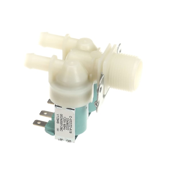 Wascomat Solenoid Valve, Water Inlet, Cold, 120 Volt, 60HZ - 0024000126C