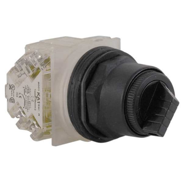 Schneider Electric Interruptor Selectr Sin Iluminación, 30mm, 2 Posiciones, Palanca - 9001SKS11BH2