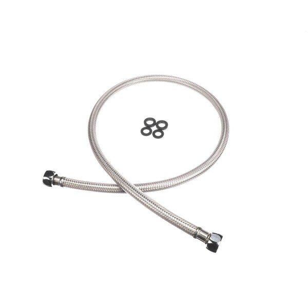 T&S Brass Durapull Pru 30 S'Steel Braided Hose With Clear C - 019901-45