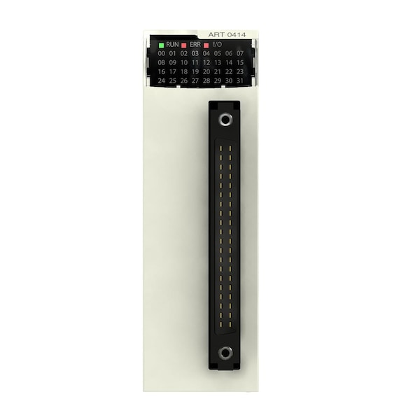 Módulo de entrada de nivel bajo aislado analógico de Schneider Electric, Modicon X80, 4 entradas, 40mV positivas o negativas - BMXART0414