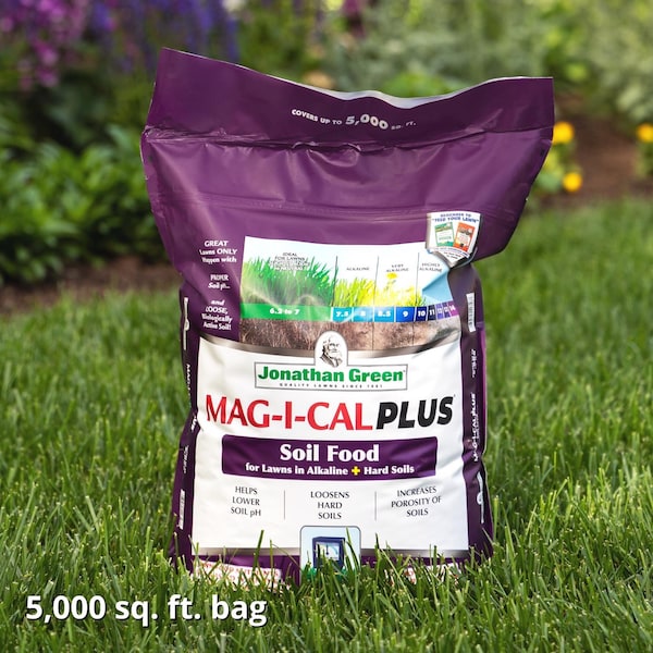 Jonathon Green Jonathan Green Mag-I-Cal Plus for Lawns in Alkaline and Hard Soil Annual Program Lawn Conditioner Fo - 11356