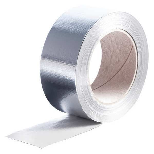 Cinta de fibra de vidrio Techflex, aluminio, 4" - TST4.00SV