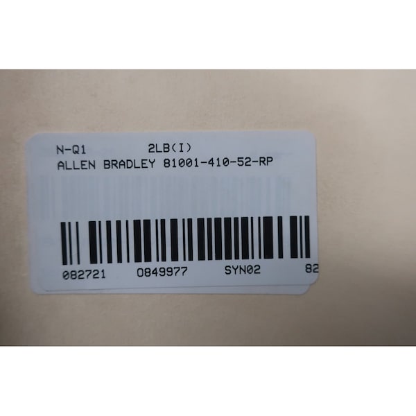 Kit de prueba de E/S externo de Allen Bradley - Placa de circuito impreso (PCB) - 81001-410-52-RP