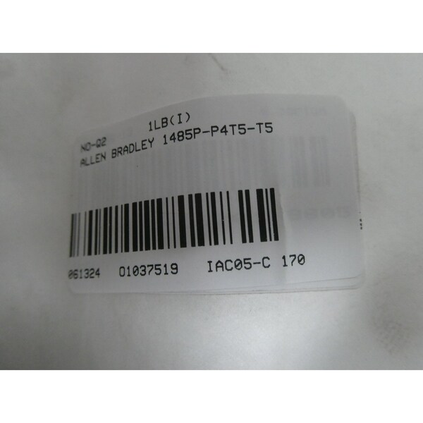 Caja de empalme de 4 puertos Allen Bradley SERIE B para PLC y piezas y accesorios de DCS - 1485P-P4T5-T5