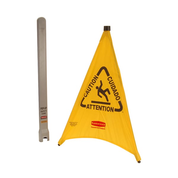 Rubbermaid Cone, Safety, Pop-Up, 30 For - Part No Rbmd9S01 - RBMD9S01