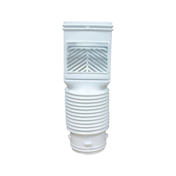 Amerimax Home Products Amerimax FlexGrate 4.625 in. W X 4.625 in. L White Vinyl Downspout Filter 1 pk - 4490