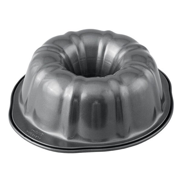 Wilton Wilton Premium 9-1/4 in. W X 9-1/4 in. L Fluted Tube Pan Gray 1 pk - 2105-6803