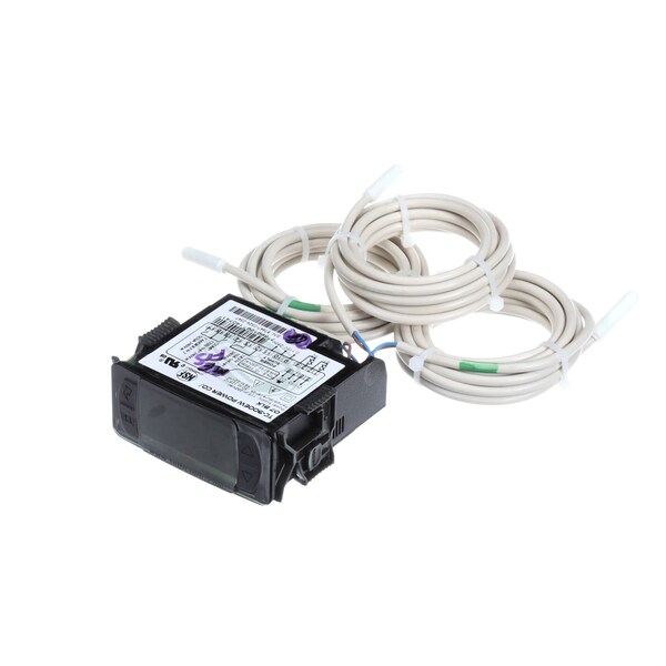 Glastender Thermostat, LED, w/ 3 Probes, Preset to F1F/F1S, 12-35DegF - 07000304