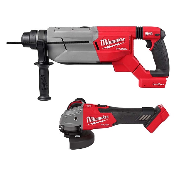 Milwaukee Tool Rotary Hammer and Grinder - 2916-20, 2881-20