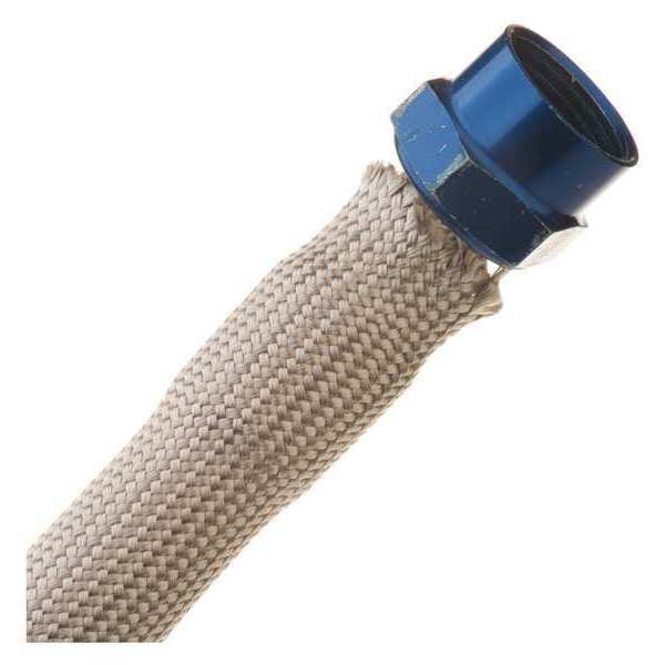 Funda de fibra de vidrio Techflex, sin recubrimiento, 1", Natural - FHH1.00NT