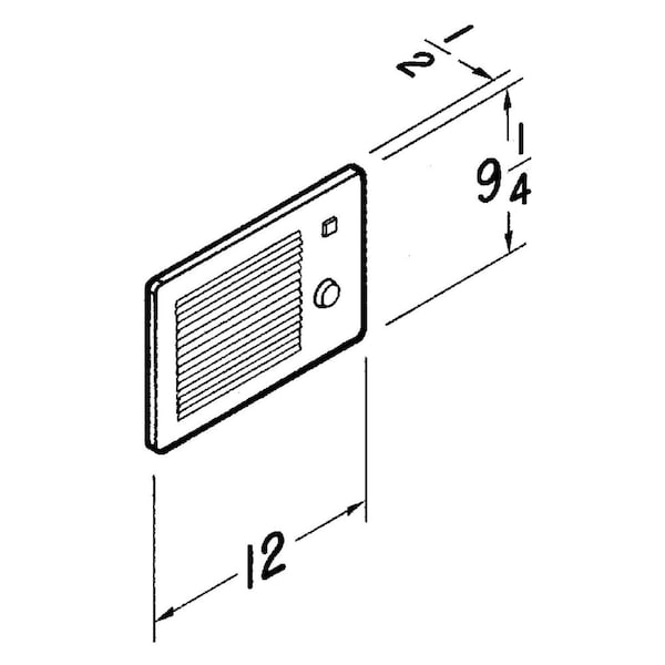 Broan Broan-NuTone 40 sq ft 1520 BTU Electric Wall Heater - 174