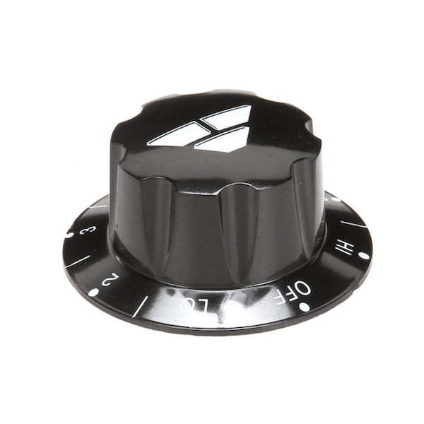 Advance Tabco Electric Black Low To Hi Knob - SU-P-201