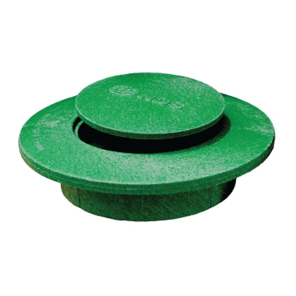 Nds NDS 5.9 in. W X 1.25 in. D Round Drainage Emitter - 420C