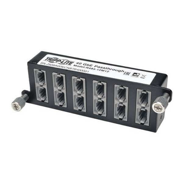 Tripp Lite Casete de Fibra Óptica, 40Gb, 12 Fibra MTP/MPO - N484-12M12