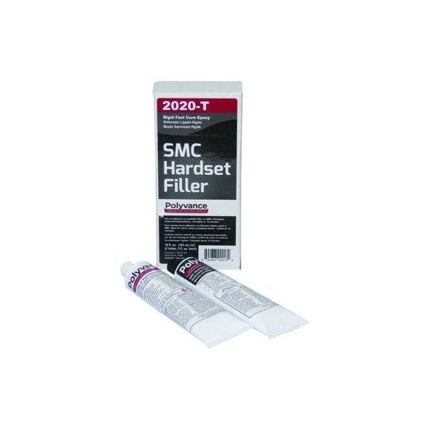 Polyvance SMC HARDSET FILLER(BLK & WH)1LB KIT - UR2020-T
