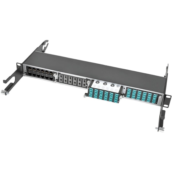 Casete de Fibra Tripp Lite, 40Gb - 10Gb, OM4, MPT/MPO - N484-3M8-LC12