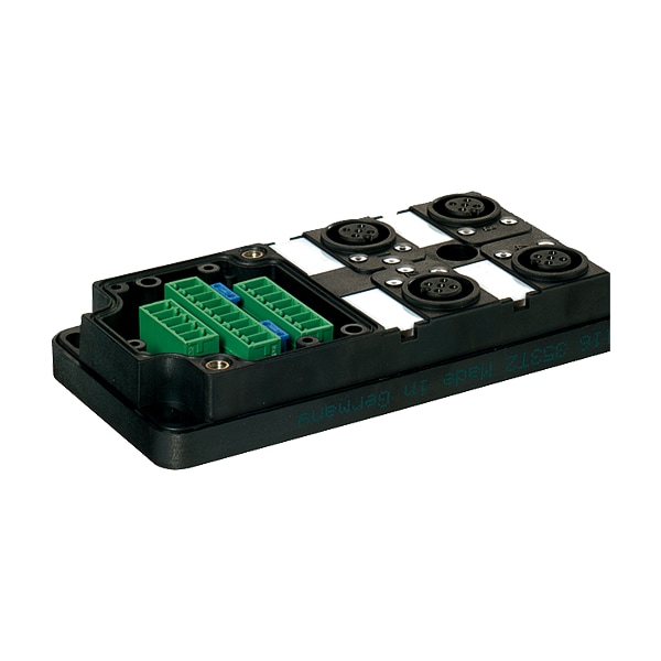 Murr Elektronik MVP12, 4XM12, 5POLOS, CARCASA BÁSICA, Sin tapa, con potenciómetro sep. - 27114