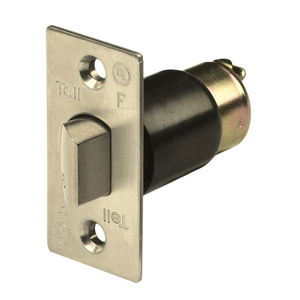 Tell Tell Bright Brass Metal Unguarded Latch Bolt - CL100183