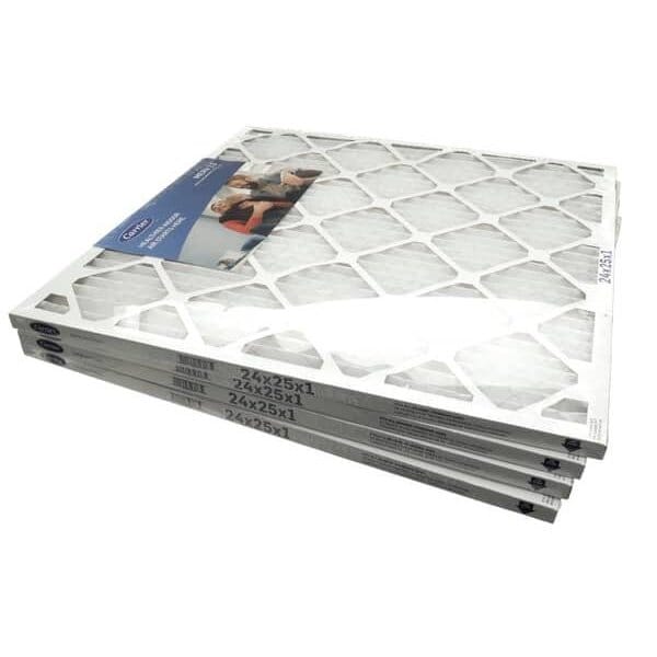 Carrier MERV 13 1" Filter, PK4 - 24X25X1-M13-C-P4