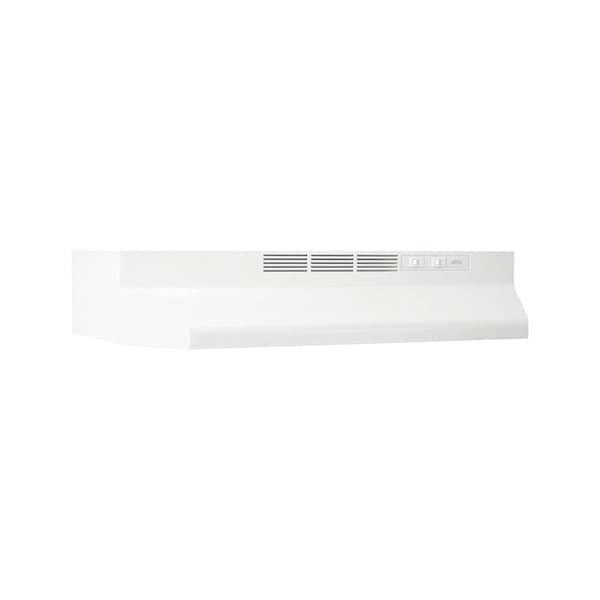 Broan Broan-NuTone 41000 Series 30 in. W White Range Hood - 413001