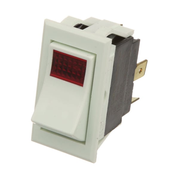 Hobart Lighted Rocker Switch 7/8 X 1-1/2 Spst - 00-411496-000B4