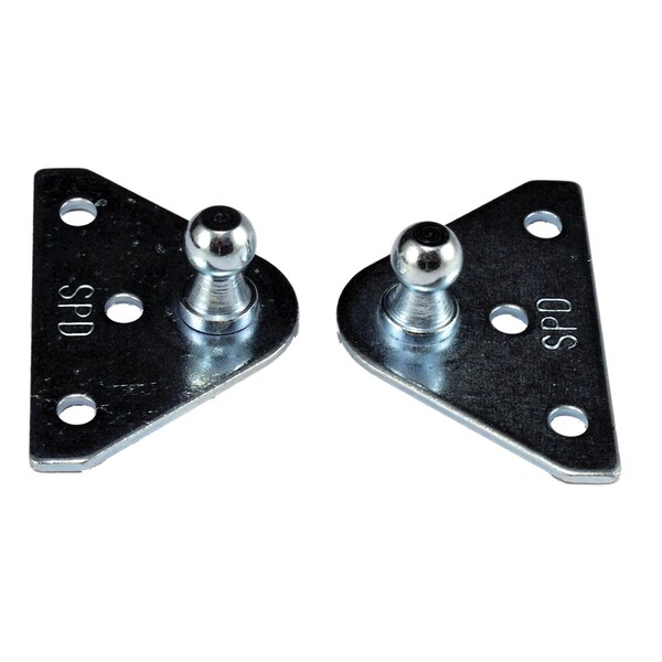 Jr Products JR Products BR-1020 Gas Spring Mounting Bracket - Flat, Pack of 2 - BR-1020