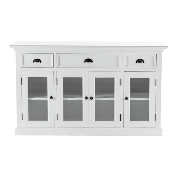 Tarifa 33.46 x 57.09 x 19.69 in. Modern Farmhouse White Buffet Server - TA3099381