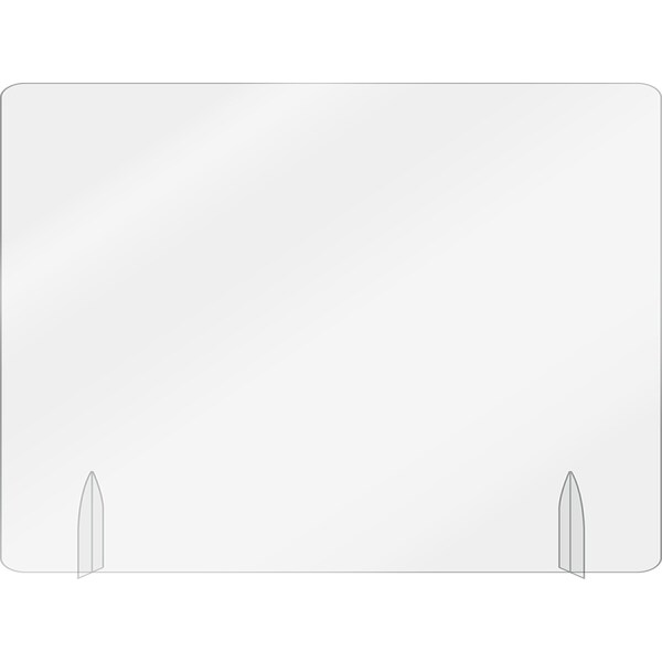 Aarco Polycarbonate Freestanding Protection Shield - FPT3648PC
