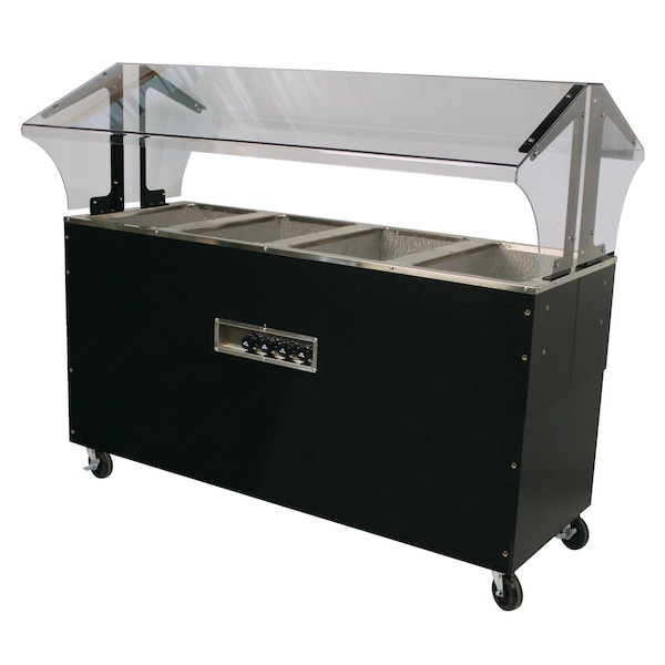 Advance Tabco Portable Hot Food Buffet Table electric 62-7/16 in.W x 35 in.D x 53 in.H - B4-120-B-S-SB