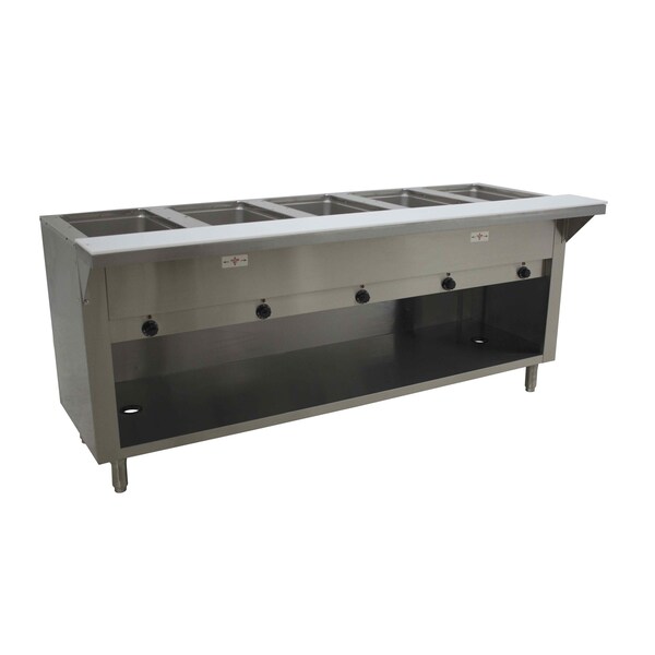 Advance Tabco Hot Food Table electric 77-3/4 in.W x 30-5/8 in.D x 34-1/8 in.H - SW-5E-240-BS