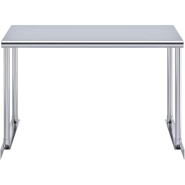 Amgood Stainless Steel Single Overshelf for 30 in. Long Prep Table. 12 in. x 30 in. x 18 in. - SOS-1230-Z