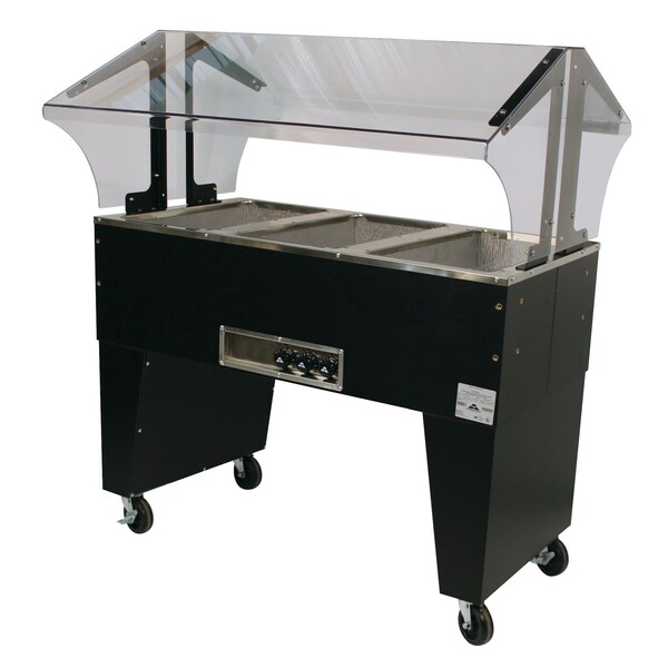 Advance Tabco Portable Hot Food Buffet Table electric 47-1/8 in.W x 35 in.D x 53 in.H - B3-120-B