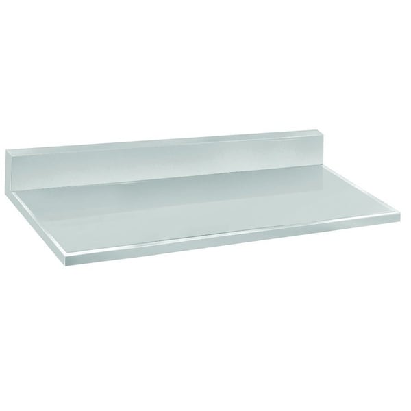 Advance Tabco Countertop 30 in.W x 25 in.D with 10 in. backsplash - VKCT-240