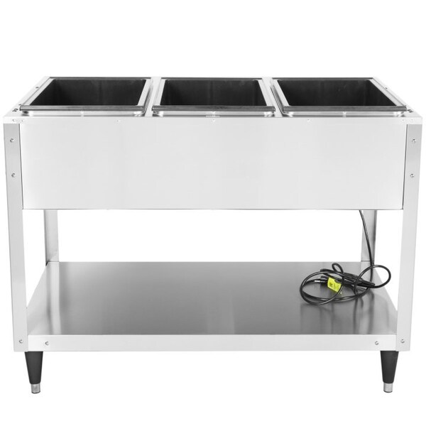 Vollrath Co Vollrath ServeWell Sl Hot Food Table, 3-Well, 12 Amp - 38203