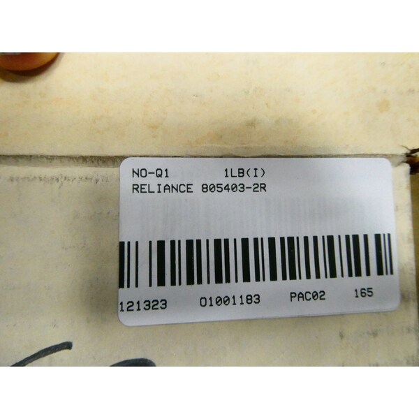 Reliance RESISTOR SCALING 800V OTRO MÓDULO DE PLC Y DCS - 805403-2R