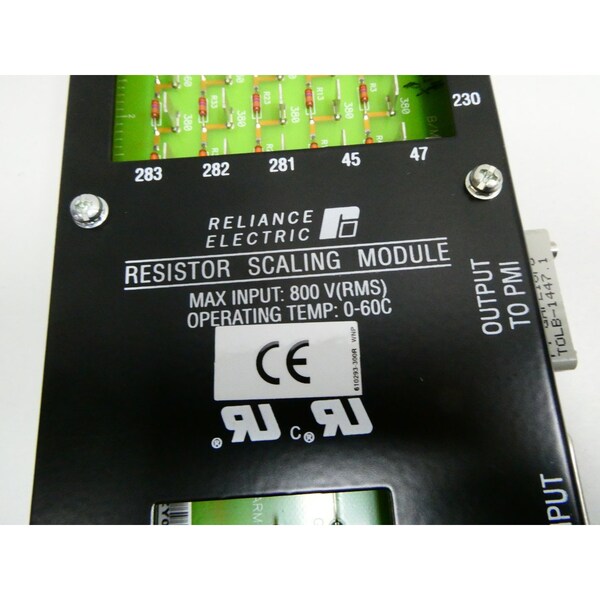 Reliance RESISTOR SCALING 800V OTRO MÓDULO DE PLC Y DCS - 805403-2R