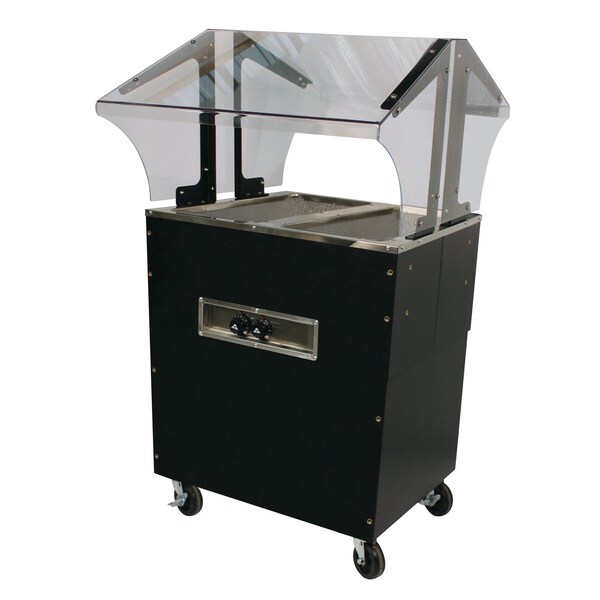 Advance Tabco Portable Hot Food Buffet Table electric 31-7/8 in.W x 35 in.D x 53 in.H - B2-240-B-S-SB