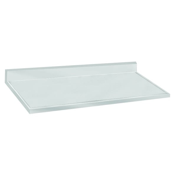 Advance Tabco Countertop 60 in.W x 30 in.D with 5 in. backsplash - VCTF-305