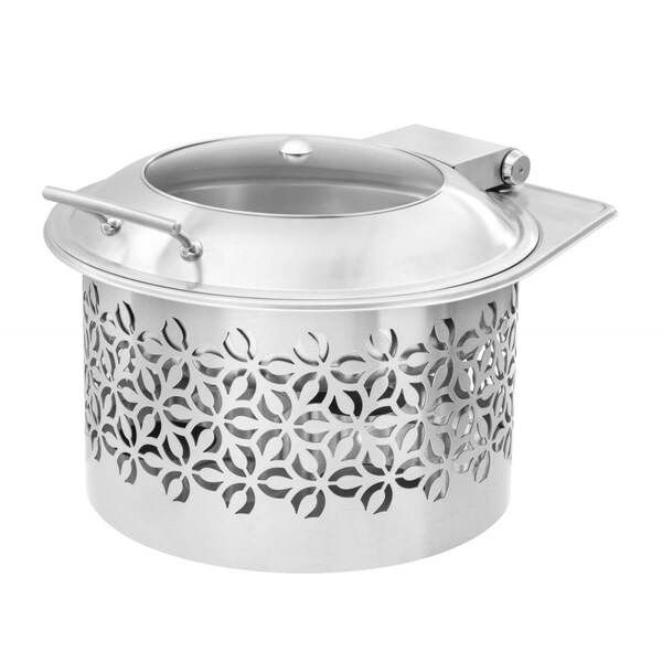 Rossetto Rosseto  Round Iris Stainless Steel Warmer with Soft Closing Lid, 2PK - SM288